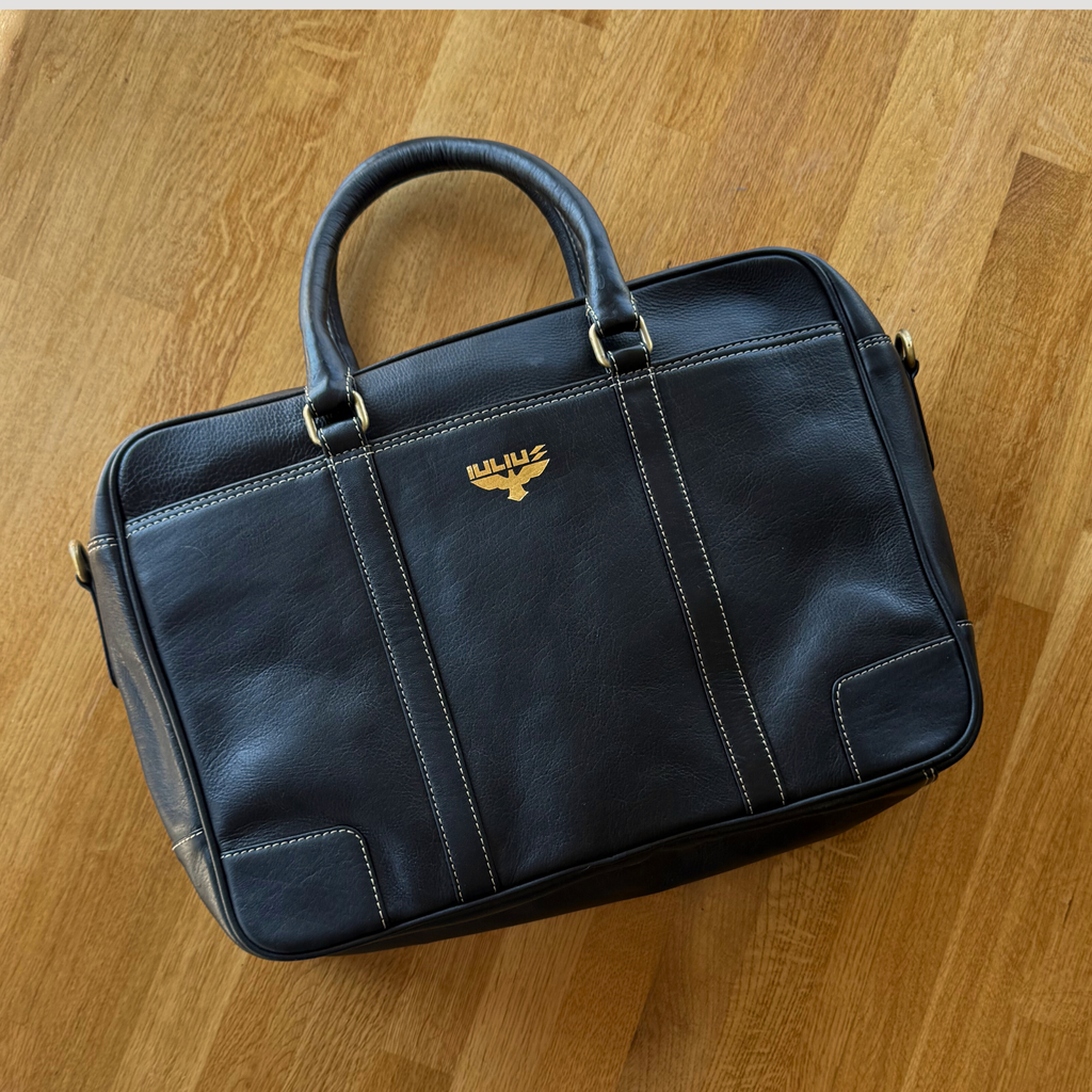 Maletín Ejecutivo de Cuero Genuino para Portátil 15,6” – IULIUS