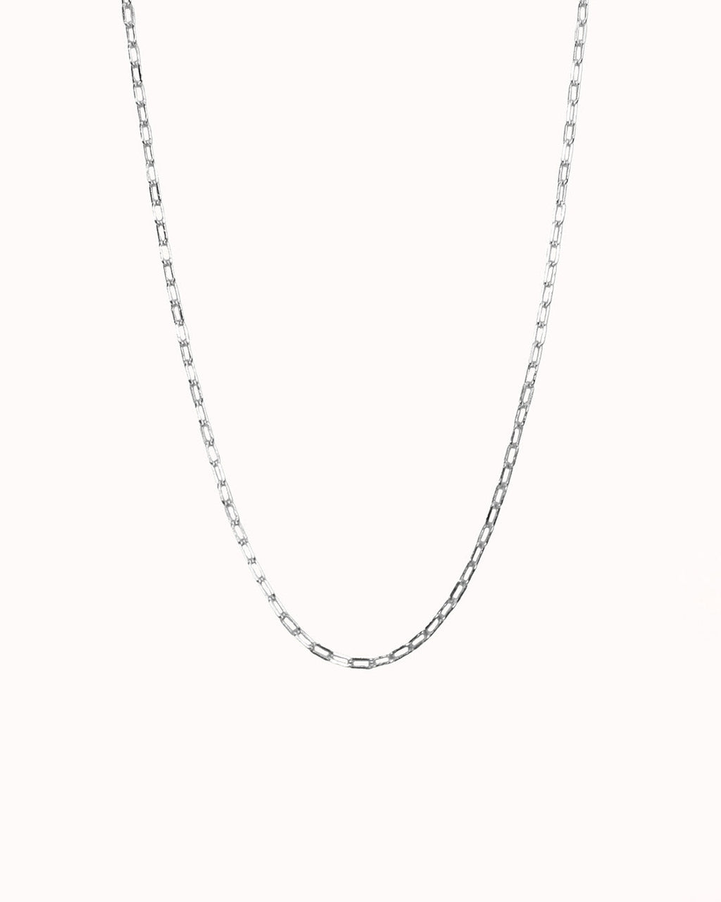 Collar Cadena Lisbeth Plateado
