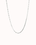 Collar Cadena Lisbeth Plateado