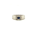 Sapphire Ring in .925 Sterling Silver - KSR 12957