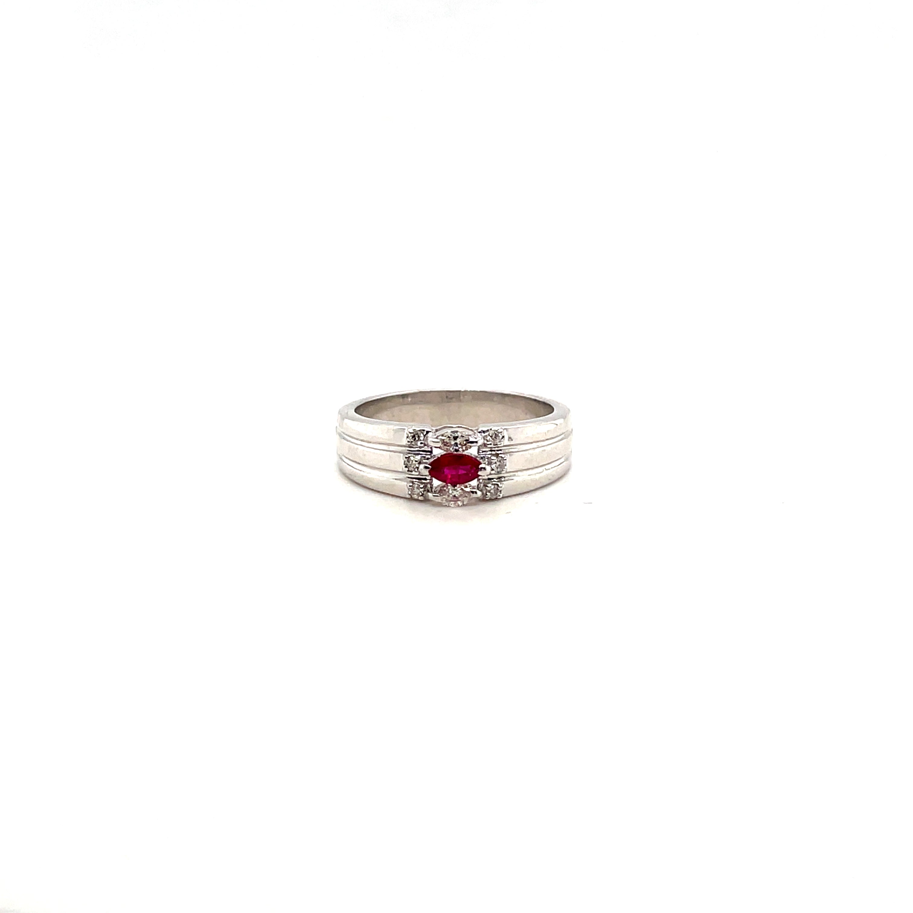 Sapphire Ring in .925 Sterling Silver - KSR 12957