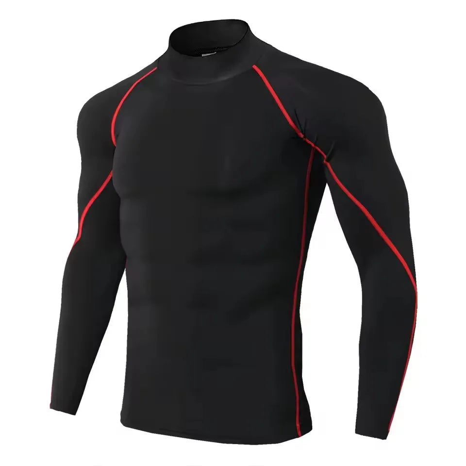 Men Compression Long Sleeve T Shirt